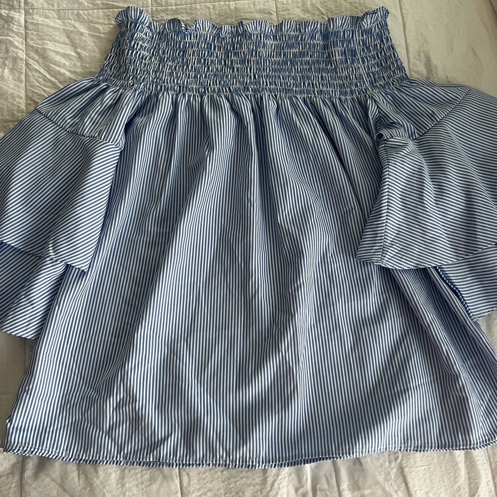 Women’s 1x off shoulder flare sleeve top nwot
